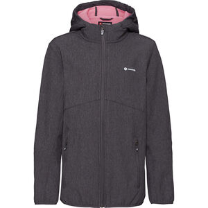 Mädchen Softshelljacke, grau/rosa, 140 bei Karstadt Sports Online