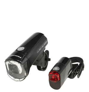 Frontlicht "LS 350 I-GO" & Rücklicht (Set, 2-tlg.), Batterie, Halterung bei Karstadt Sports Online