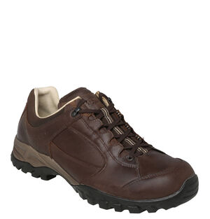 Trekkingschuhe "Lugano", Leder, konturiertes Fußbett, Multigrip-Sohle, für Herren, dunkelbraun, 44 bei Karstadt Sports Online