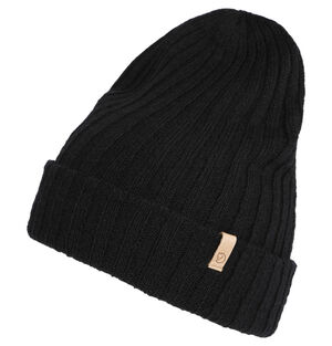 Strickmütze "Byron", reine Wolle, Logo-Detail, gerippt, Umschlag bei Karstadt Sports Online