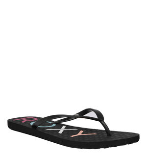 Zehentrenner "Sandy II", Marken-Print, für Damen, schwarz,  37 bei Karstadt Sports Online