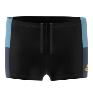 Badeboxer, Farb-Logo, für Jungen, schwarz/grau, 176 bei Karstadt Sports Online