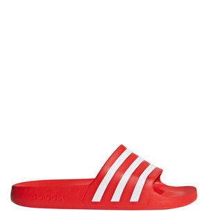 Badeschuhe Adilette Aqua, rot/weiß, 47 bei Karstadt Sports Online