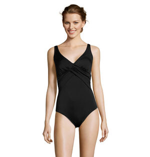 Badeanzug, leicht figurformend, gerafftes Unterbrustband bei Karstadt Sports Online