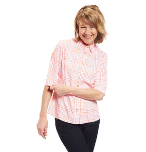 Outdoorbluse, schnelltrocknend, kariert, für Damen bei Karstadt Sports Online