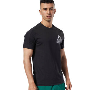 T-Shirt "One Series", Speedwick, schweißabsorbierendes Material, Baumwollmix, für Herren, schwarz, L bei Karstadt Sports Online