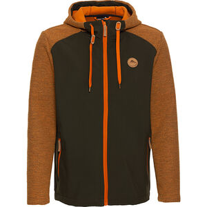 Herren Hybridjacke Benedikt 20, dunkelgrün/orange, XL bei Karstadt Sports Online
