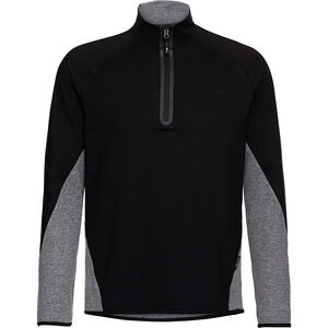 Herren Fleeceshirt Milo, schwarz/grau, L bei Karstadt Sports Online