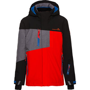 Jungen Skijacke Laurin, schwarz/orange, 176 bei Karstadt Sports Online