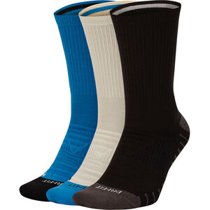 Herren Dri-Fit Sportsocken Everyday (3 Paar), blau/beige/schwarz, L bei Karstadt Sports Online