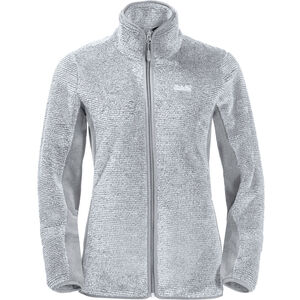 Fleecejacke "Pine Leaf", für Damen, hellgrau meliert, L bei Karstadt Sports Online