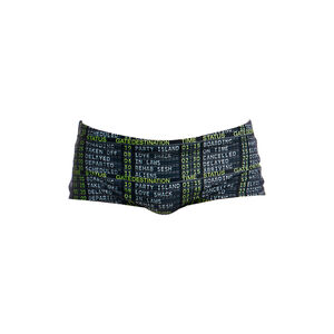 Herren Badehose Funky Trunks PI Departur, schwarz/gelb, 6 bei Karstadt Sports Online