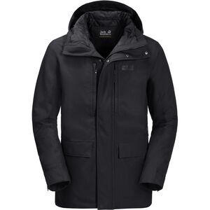Outdoorjacke "West Coast", wattiert, für Herren, schwarz, M bei Karstadt Sports Online