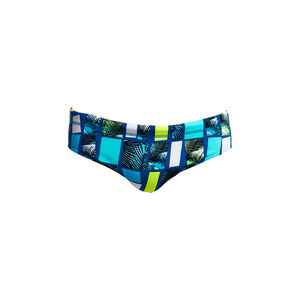 Herren Badehose Funky Trunks Classic, blau/gelb, 4 bei Karstadt Sports Online