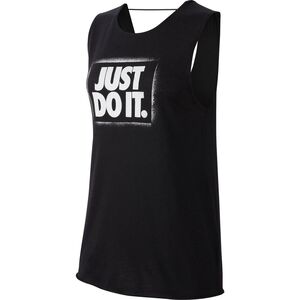 Damen Dri-Fit Trainingstop, schwarz/weiß, M bei Karstadt Sports Online