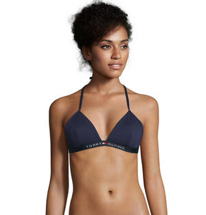 Bikini Oberteil, Neckholder, Logo-Unterbrustband, leicht wattiert bei Karstadt Sports Online
