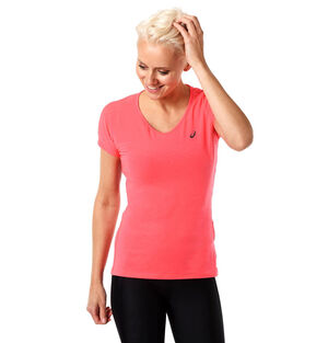Laufshirt, Feuchtigkeitstransport, atmungsaktiv, für Damen, pink, S bei Karstadt Sports Online