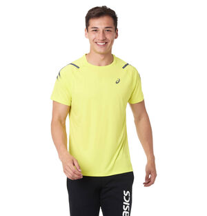 Laufshirt "ICON", feuchtigkeitsregulierend, Print-Detail, für Herren, neongelb, M bei Karstadt Sports Online