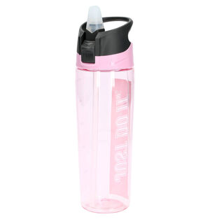 Trinkflasche "Hyper", Klappverschluss, Label-Print, Kunststoff, 0,7 l, rosa bei Karstadt Sports Online