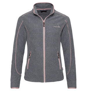 Fleecejacke, wärmend, unifarben, Kontrastnähte, für Damen bei Karstadt Sports Online