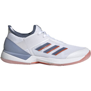 Damen Tennisschuh Adizero Ubersonic 3, weiß/hellblau, 37 1/3 bei Karstadt Sports Online