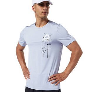 T-Shirt "Workout Ready Activchill Graphic", für Herren, eisblau, S bei Karstadt Sports Online