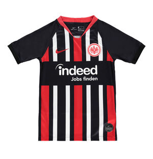 Heimtrikot Eintracht Frankfurt 2019/20, Dri-Fit, für Kinder, schwarz/rot, M bei Karstadt Sports Online