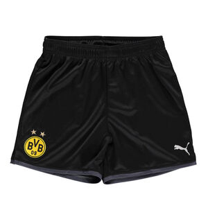 Borussia Dortmund Kinder Auswärtstrikothose 2019/20, schwarz, 164 bei Karstadt Sports Online