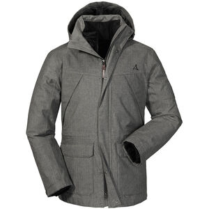 Doppeljacke "Cusco", wasserdicht, atmungsaktiv, für Herren, grau, 58 bei Karstadt Sports Online