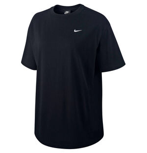 T-Shirt "Essentials", Logo-Stickerei, Baumwolle, für Damen, schwarz, M bei Karstadt Sports Online