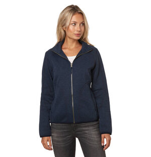 Damen Fleecejacke "Valdez", wärmend, atmungsaktiv, schnelltrocknend, navy, 36 bei Karstadt Sports Online