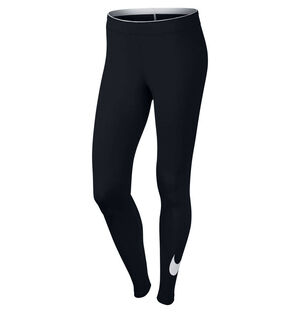 Leggings "Club Logo" Baumwolle, Bewegungsfreiheit, elastisch, für Damen, schwarz, M bei Karstadt Sports Online