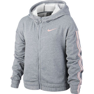 Mädchen Dri-Fit Kapuzenjacke, grau meliert, S bei Karstadt Sports Online