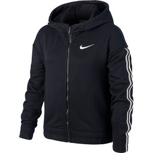 Mädchen Dri-Fit Sweatjacke, schwarz/weiß, XL bei Karstadt Sports Online
