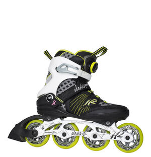 Inline Skates "Alexis 84 Speed Boa W", für Damen, schwarz/neongelb, 36 bei Karstadt Sports Online