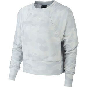Damen Dri-Fit Sweatshirt, grau/weiß, XS bei Karstadt Sports Online