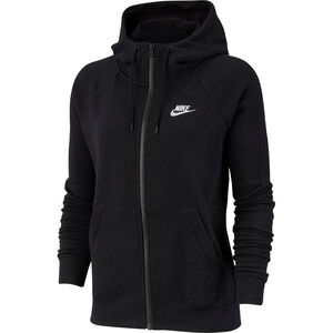 Sportswear Kapuzensweatjacke, Fleece, für Damen, schwarz, XS bei Karstadt Sports Online
