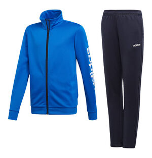 Jungen Trainingsanzug, blau/schwarz, 164 bei Karstadt Sports Online