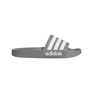 Herren Badesandale Adilette Shower, grau/weiß, 46 bei Karstadt Sports Online