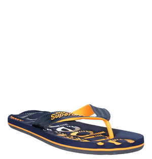 Zehentrenner "Scuba", Label-Print, geprägte Decksohle, für Herren, blau, M bei Karstadt Sports Online