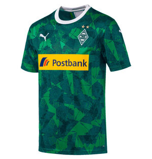 Ausweichtrikot Borussia Mönchengladbach, 2019/2020, für Herren, grün, S bei Karstadt Sports Online