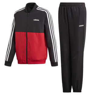 Jungen Trainingsanzug, schwarz/rot, 128 bei Karstadt Sports Online