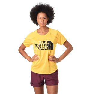 Funktionsshirt, kühlend, schnelltrocknend, für Damen, gelb/schwarz, M bei Karstadt Sports Online