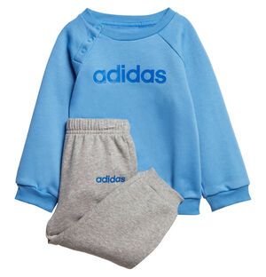 Baby Trainingsanzug Linear Fleece, azur/grau, 92 bei Karstadt Sports Online