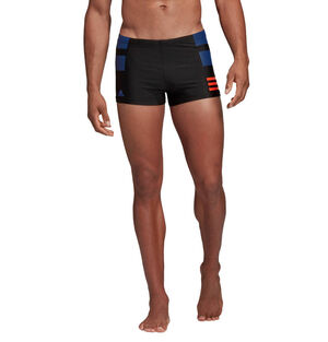 Badehose "Fitness Colorblock Boxer", chlorresistent, für Herren, black, 7 bei Karstadt Sports Online