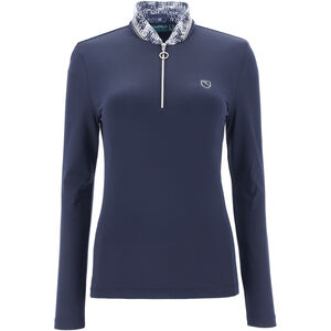 Damen Langarmshirt Allout, dunkelblau, 44 bei Karstadt Sports Online