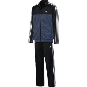 Trainingsanzug, Fullzip, Stehkragen, für Herren, schwarz/marine, 58 bei Karstadt Sports Online