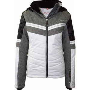 Damen Skijacke "Eisernerler KP", weiß/grau, 44 bei Karstadt Sports Online
