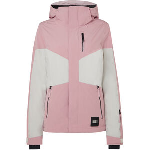 Skijacke, wasserdicht, atmungsaktiv, schnelltrocknend, für Damen, rosé/weiß, S bei Karstadt Sports Online