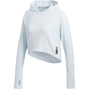 Climalite, Langarmshirt "Adapt to Chaos", Kapuze, für Damen, weiß, L bei Karstadt Sports Online